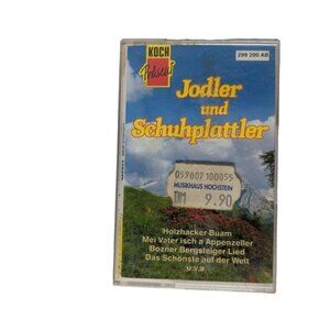 Jodler und Schuhplattler Polka Cassette Tape 1988